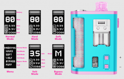 Damn Vape Nitrous Zaion AIO With RBA (Isabella)